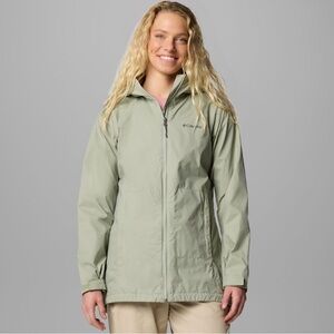 Columbia Center Ridge Lined Windbreaker Jacket
